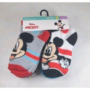 NEW Disney Mickey Mouse & Friends Toddlers' Ankle Socks 10ct Pack Size 4T-5T
